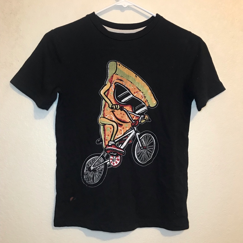Arizona jeans pizza shirt